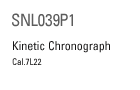 SNL039P1 Kinetic Chronograph Cal.7L22