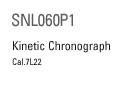 SNL060P1 Kinetic Chronograph Cal.7L22