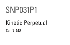 SNP031P1 Kinetic Perpetual Cal.7D48