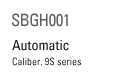 SBGH001 Automatic Caliber.9S series