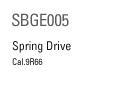 SBGE005 Spring Drive Cai.9R66